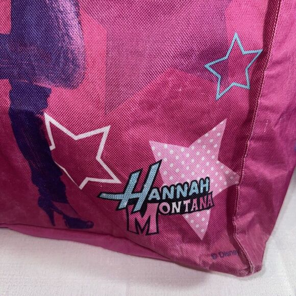 Disney Hannah Montana Star 18" Tall Tote Bag RARE Y2K - Picture 2 of 10